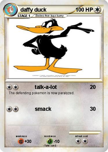 Pokemon daffy duck