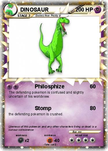 Pokemon DINOSAUR