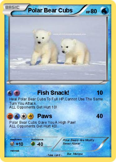 Pokemon Polar Bear Cubs