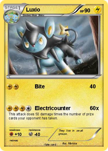 Pokemon Luxio