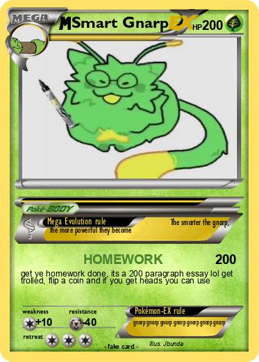 Pokemon Smart Gnarp