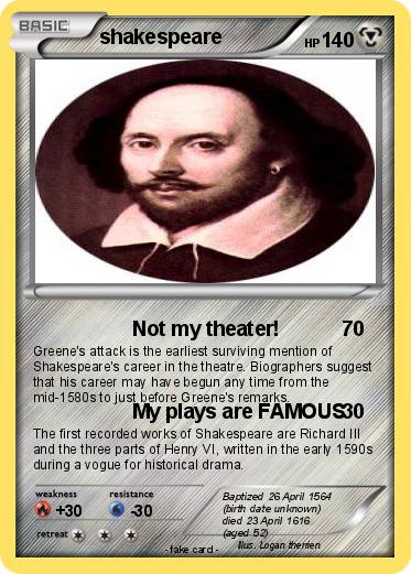 Pokemon shakespeare
