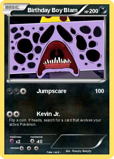 Pokemon Birthday Boy Blam