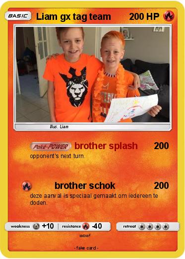 Pokemon Liam gx tag team