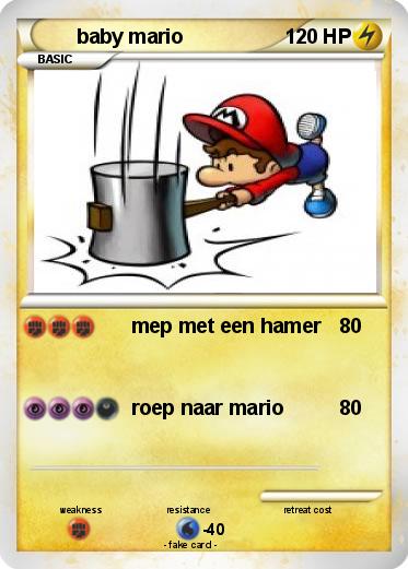 Pokemon baby mario