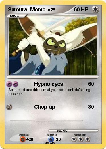 Pokemon Samurai Momo