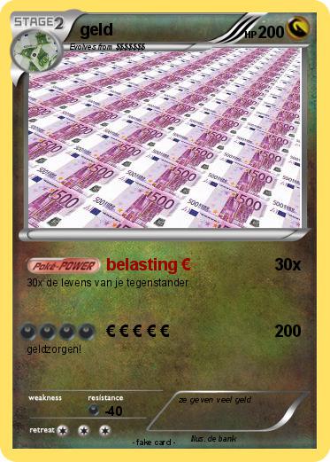 Pokemon geld