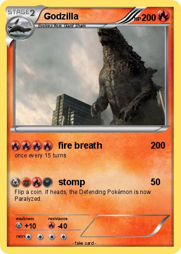 Pokemon Godzilla