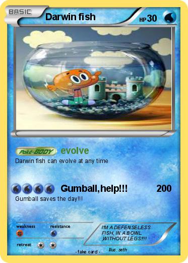 Pokemon Darwin fish
