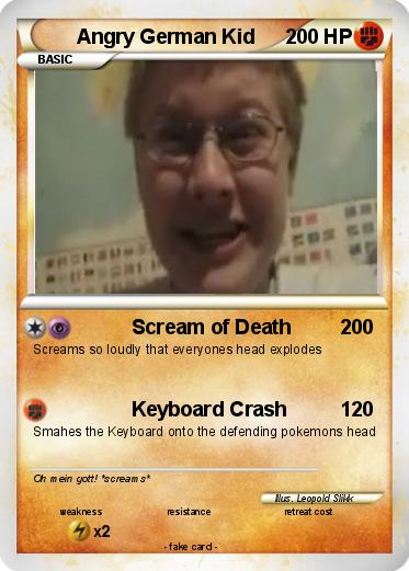 Pokemon Angry German Kid