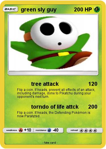 Pokemon green sly guy