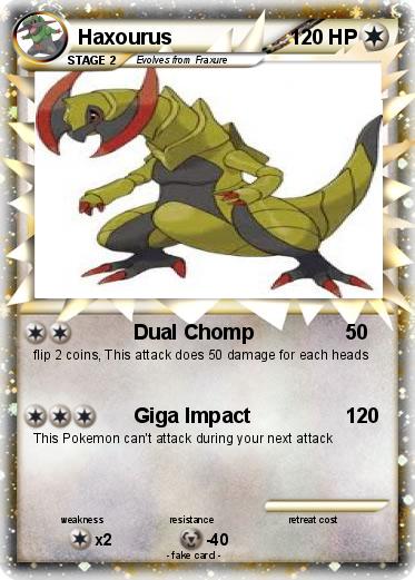 Pokemon Haxourus