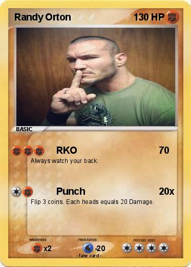 Pokemon Randy Orton