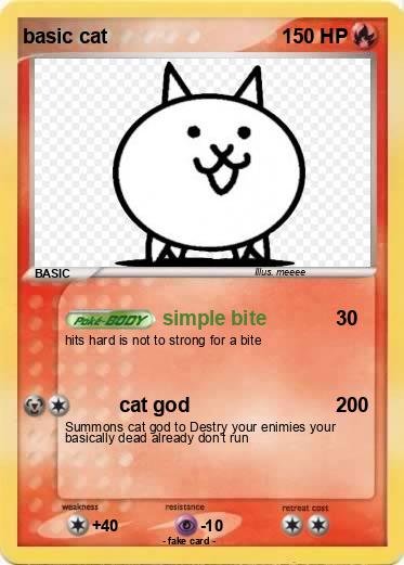 Pokemon basic cat