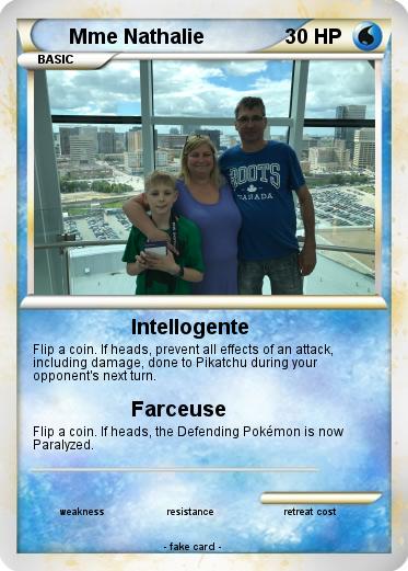 Pokemon Mme Nathalie