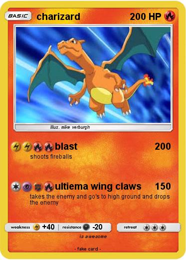 Pokemon charizard