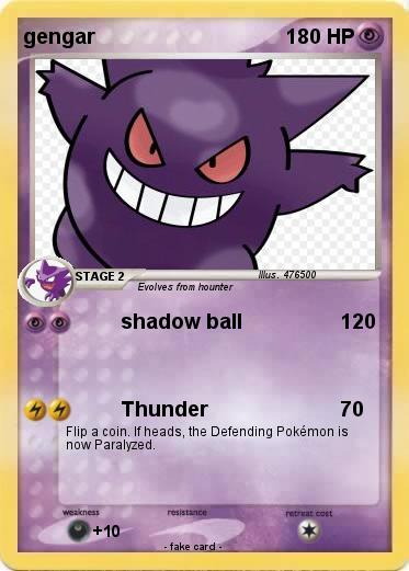 Pokemon gengar