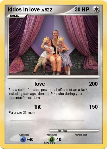Pokemon kidos in love