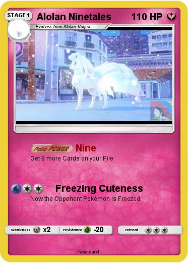 Pokemon Alolan Ninetales