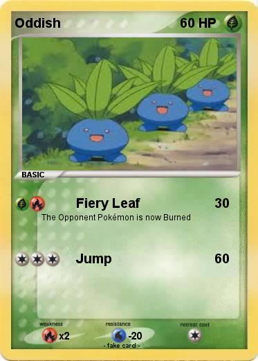 Pokemon Oddish