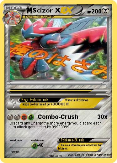 Pokemon Scizor X