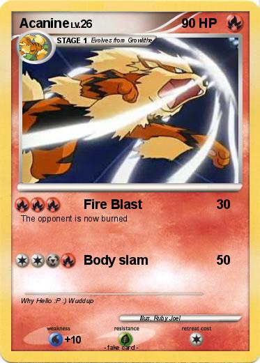 Pokemon Acanine
