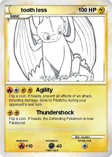 Pokemon tooth less