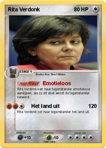Pokemon Rita Verdonk