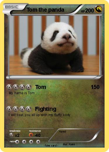 Pokemon Tom the panda