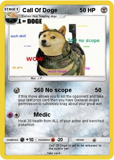Pokemon Call Of Doge