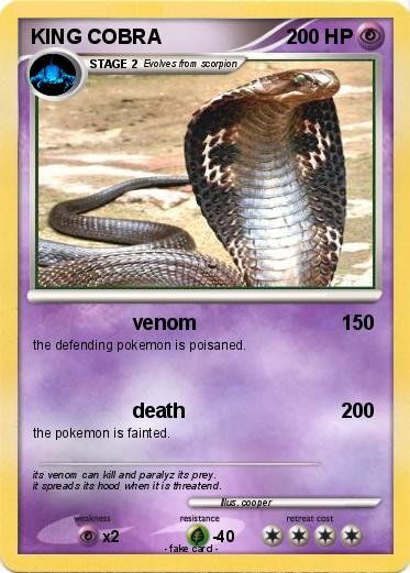 Pokemon KING COBRA
