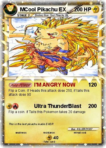 Pokemon MCool Pikachu EX