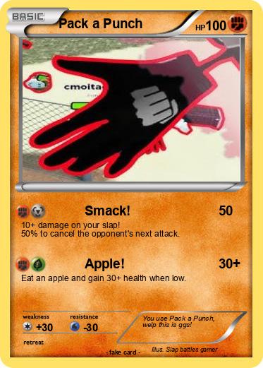 Pokemon Pack a Punch