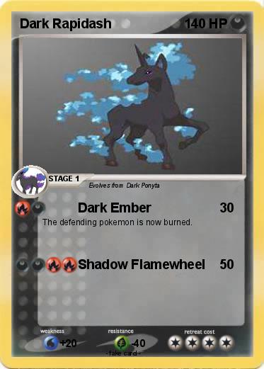 Pokemon Dark Rapidash