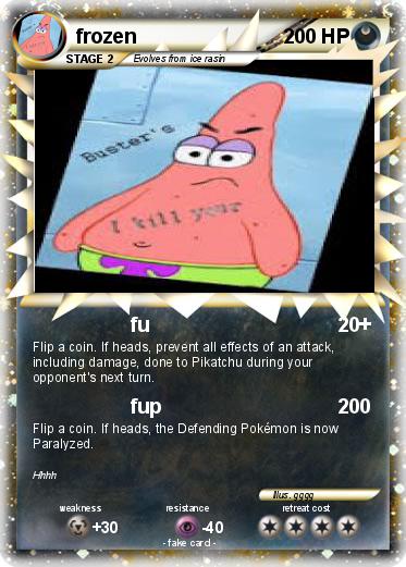Pokemon frozen