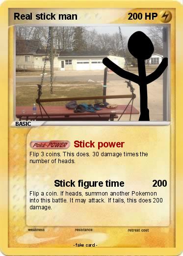 Pokemon Real stick man