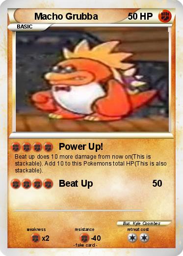 Pokemon Macho Grubba