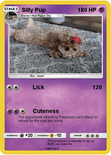 Pokemon Silly Pup