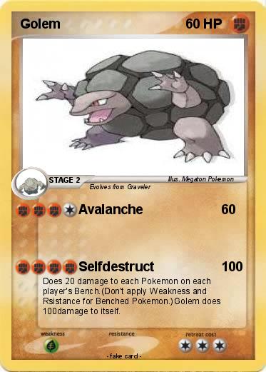 Pokemon Golem
