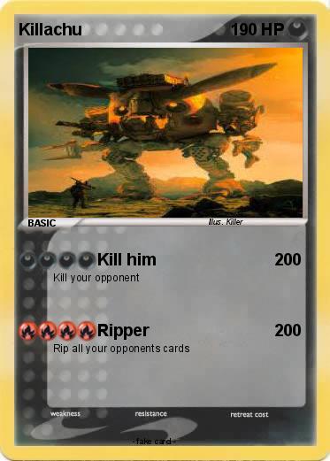 Pokemon Killachu