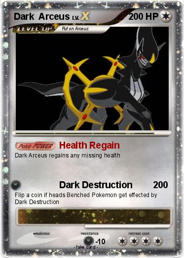 Pokemon Dark  Arceus