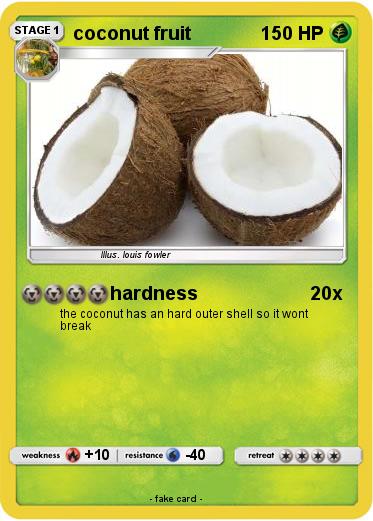 Pokemon coconut fruit