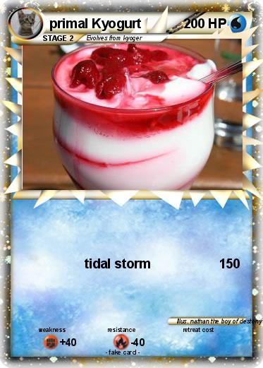 Pokemon primal Kyogurt