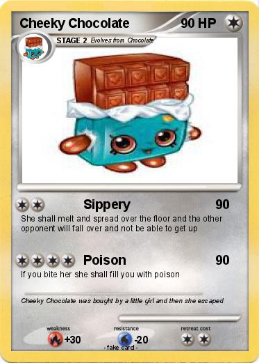 Pokemon Cheeky Chocolate