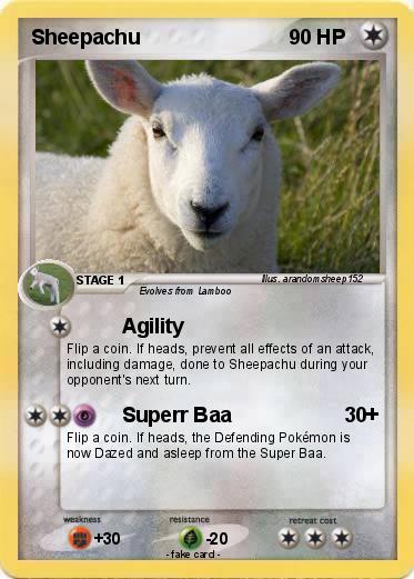 Pokemon Sheepachu