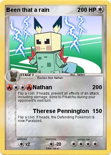 Pokemon Been that a rain