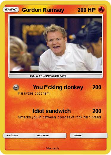 Pokemon Gordon Ramsay