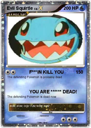 Pokemon Evil Squirtle