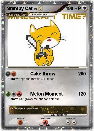 Pokemon Stampy Cat