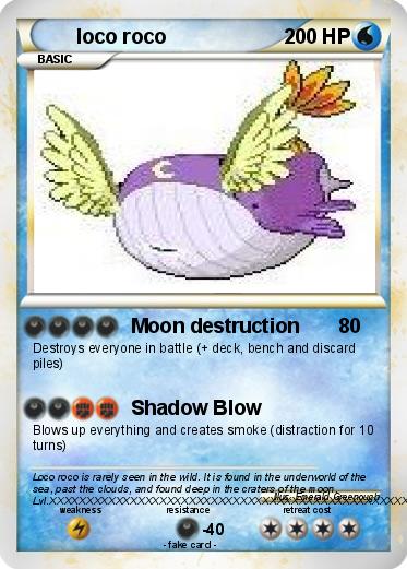 Pokemon loco roco